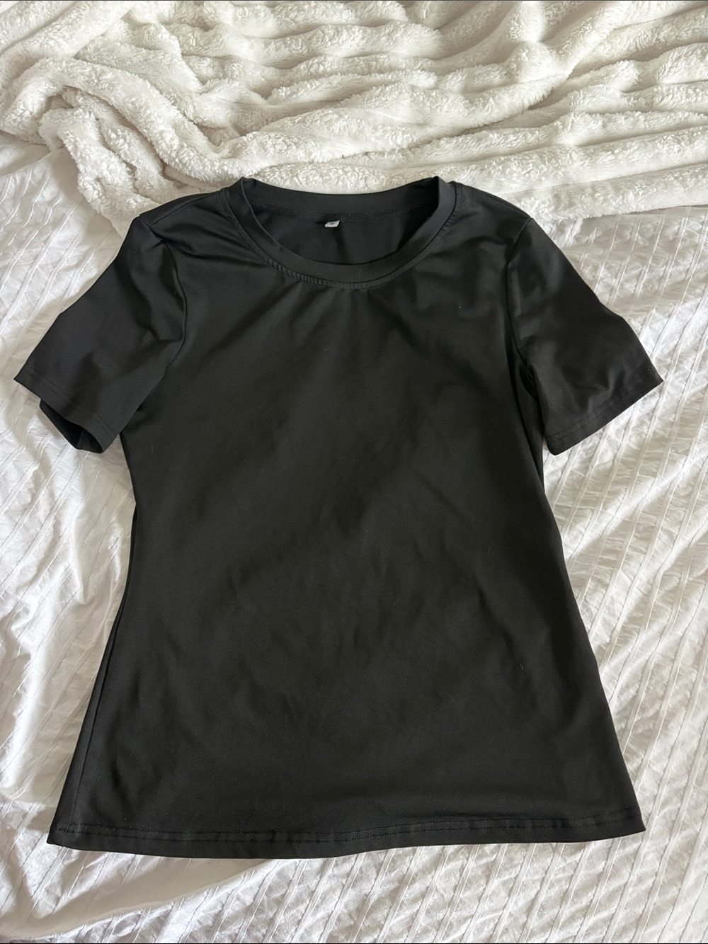 Amazon Black Short Sleeve Crewneck Tee